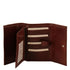 Exclusive 4 fold leather wallet for women